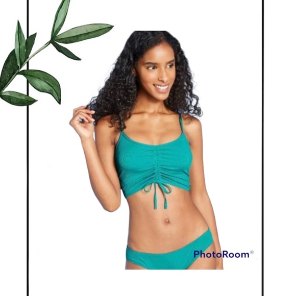 Shade & Shore Other - Shade and Shore Women’s Teal Bikini Top